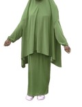 Adult Female Salah Set — Slinky Burka + Sleeveless Dress
