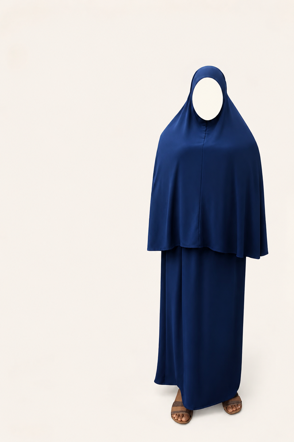 Adult Female Salah Set — Trilobal Burka + Skirt