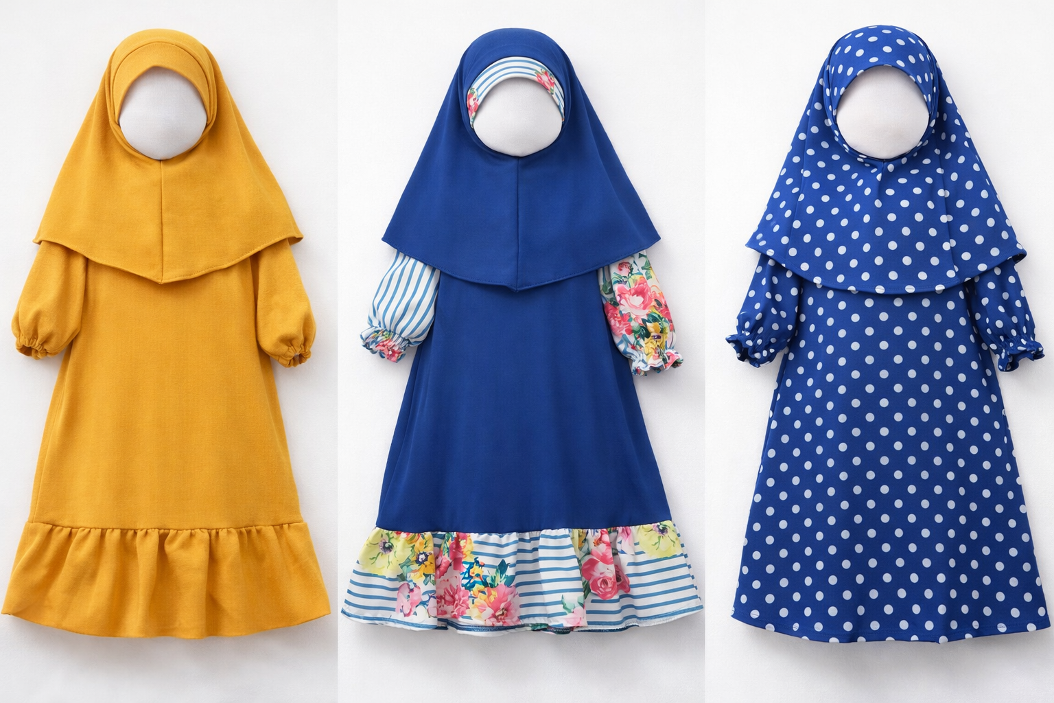 Abaya & Burka Set — All Ages