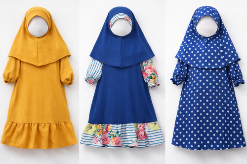 Abaya & Burka Set — All Ages
